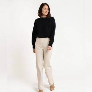 Laude the Label Field sweater in black